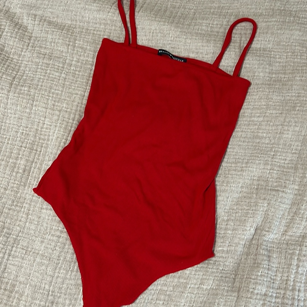 Brandy Melville red bodysuit